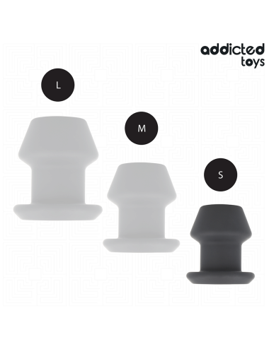ADDICTED TOYS - EXTREME HOLLOW ANAL PLUG TAGLIA S 7,5 CM