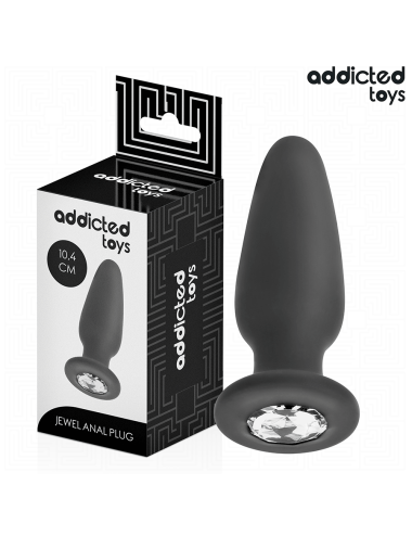 ADDICTED TOYS - PLUG ANALE CON GIOIELLO TAGLIA M 10
