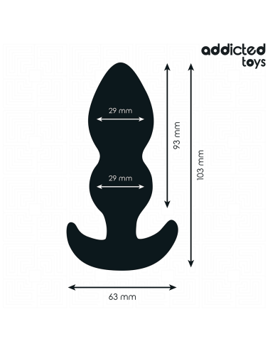 ADDICTED TOYS - TAPPO ANALE TAGLIA S 10,3 CM