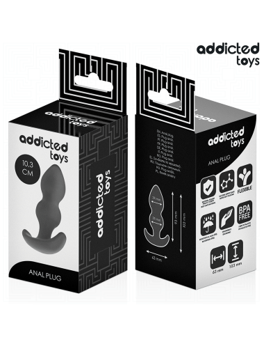 ADDICTED TOYS - TAPPO ANALE TAGLIA S 10,3 CM