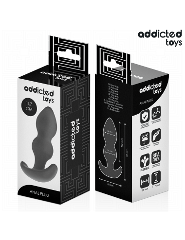 ADDICTED TOYS - TAPPO ANALE TAGLIA L 11,7 CM