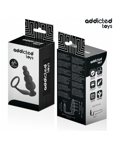 ADDICTED TOYS - PLUG ANALE CON ANELLO MODELLO 5
