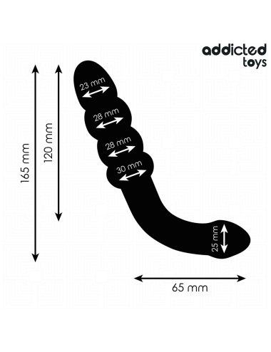 ADDICTED TOYS - MASSAGGIATORE DOPPIO 16,5 CM