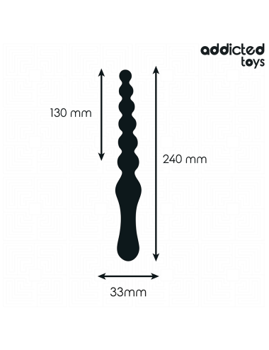 ADDICTED TOYS - MASSAGGIATORE ANALE 24 CM
