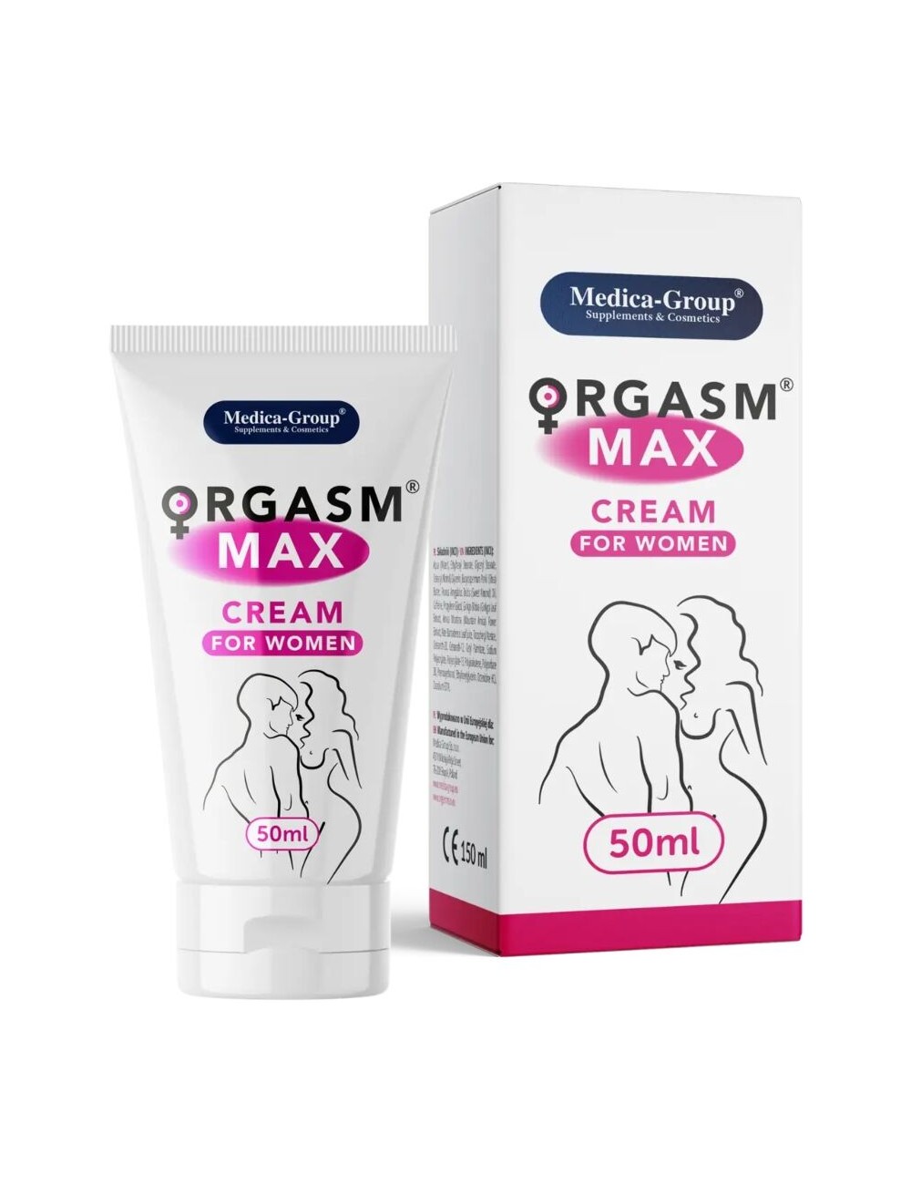 MEDICA GROUP - ORGASM MAX CREMA INTIMA DONNA 50 ML MEDICA GROUP - ORGASM MAX CREMA INTIMA DONNA 50 ML