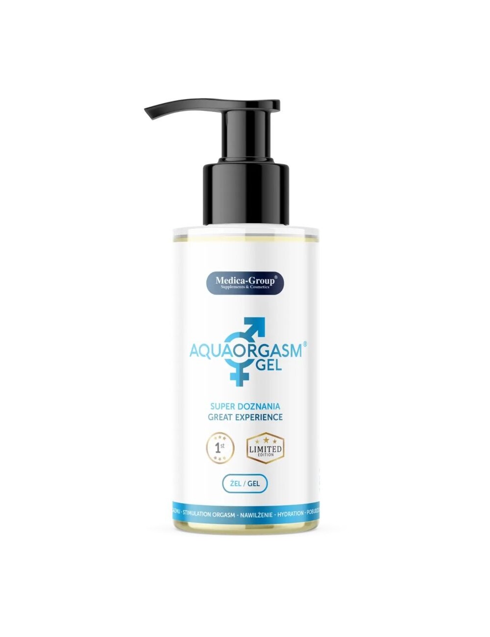 MEDICA GROUP - AQUA ORGASM GEL INTIMO 150 ML MEDICA GROUP - AQUA ORGASM GEL INTIMO 150 ML