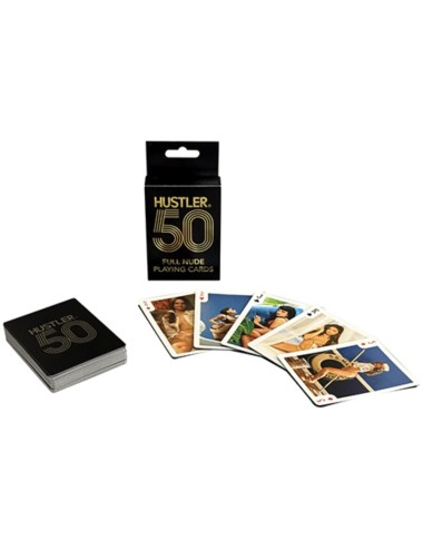 KHEPER GAMES - HUSTLER 50 CARTE DA GIOCO COMPLETAMENTE NUDE