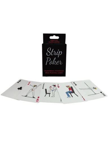 KHEPER GAMES - MAZZO DI CARTE DA GIOCO UMORISTICO PER STRIP POKER