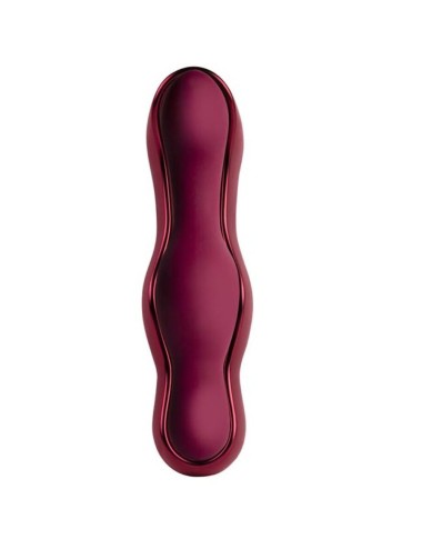 ROCKS-OFF - VIBRATORE PER PUNTO G ROSSO RUBY GLOW