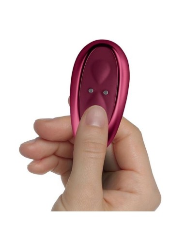 ROCKS-OFF - VIBRATORE PER PUNTO G ROSSO RUBY GLOW