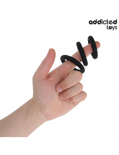 ADDICTED TOYS - SET DI ANELLI IN SILICONE MODELLO 1