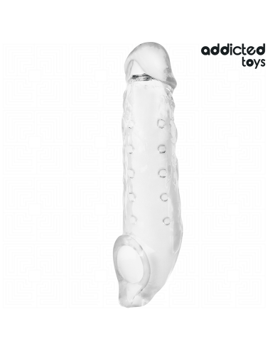 ADDICTED TOYS - ESTENSIONE PENE TRASPARENTE TAGLIA S 23 CM