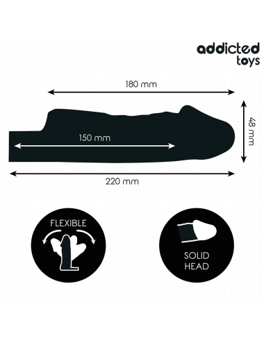 ADDICTED TOYS - ESTENSIONE PENE TRASPARENTE 27 CM