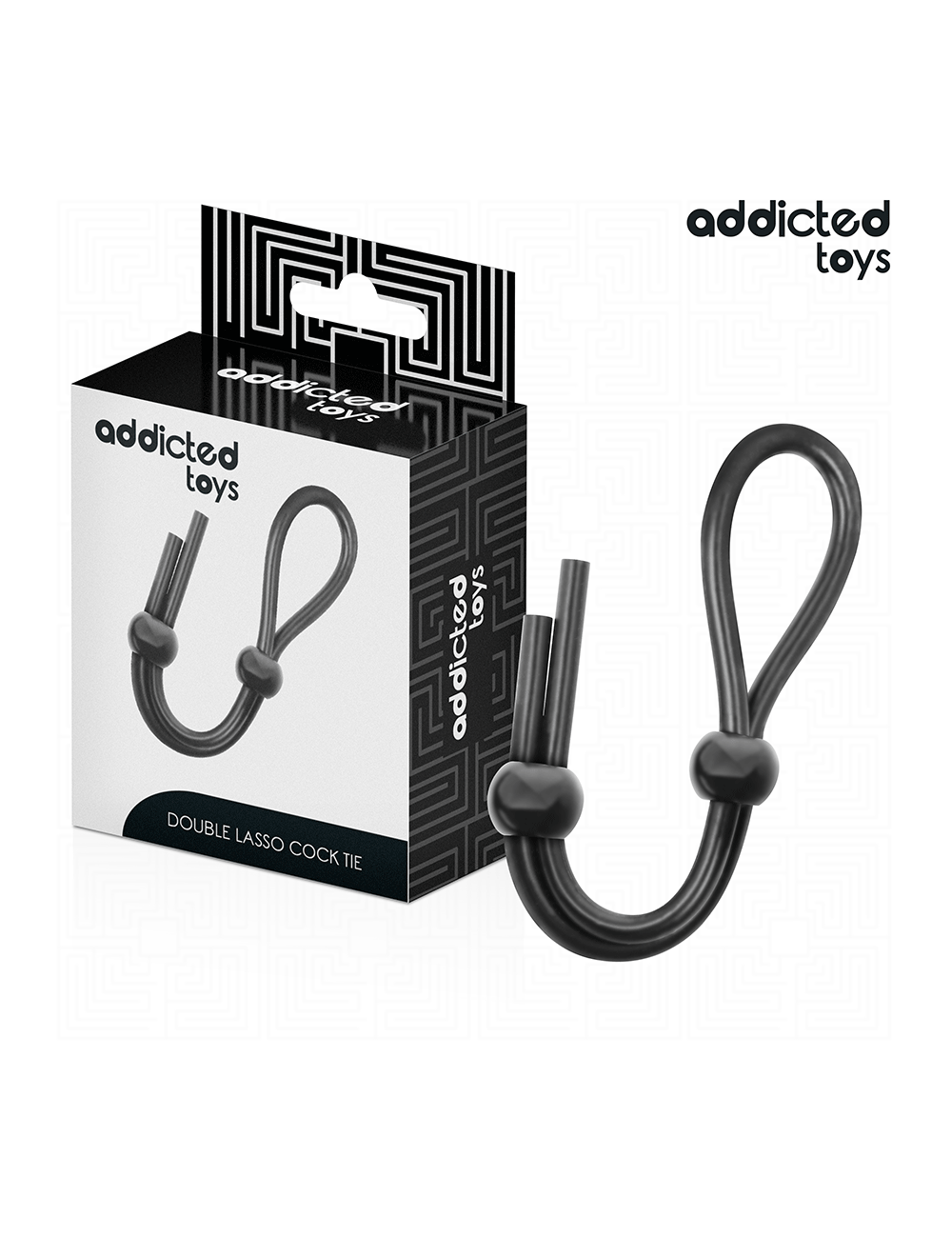 ADDICTED TOYS - CORDA IN SILICONE PER IL PENE A DOPPIO ANELLO ADDICTED TOYS - CORDA IN SILICONE PER IL PENE A DOPPIO ANELLO