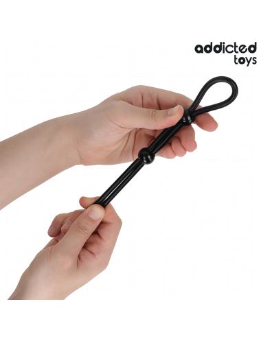 ADDICTED TOYS - CORDA IN SILICONE PER IL PENE A DOPPIO ANELLO