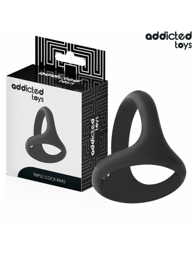 ADDICTED TOYS - ANELLO PER PENE TRIPLO SPESSO