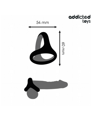 ADDICTED TOYS - ANELLO PER PENE TRIPLO SPESSO