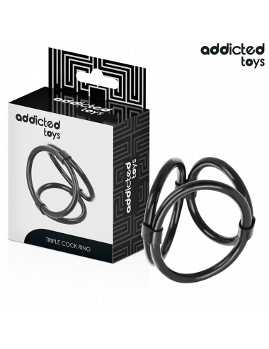 ADDICTED TOYS - ANELLO PER PENE TRIPLO