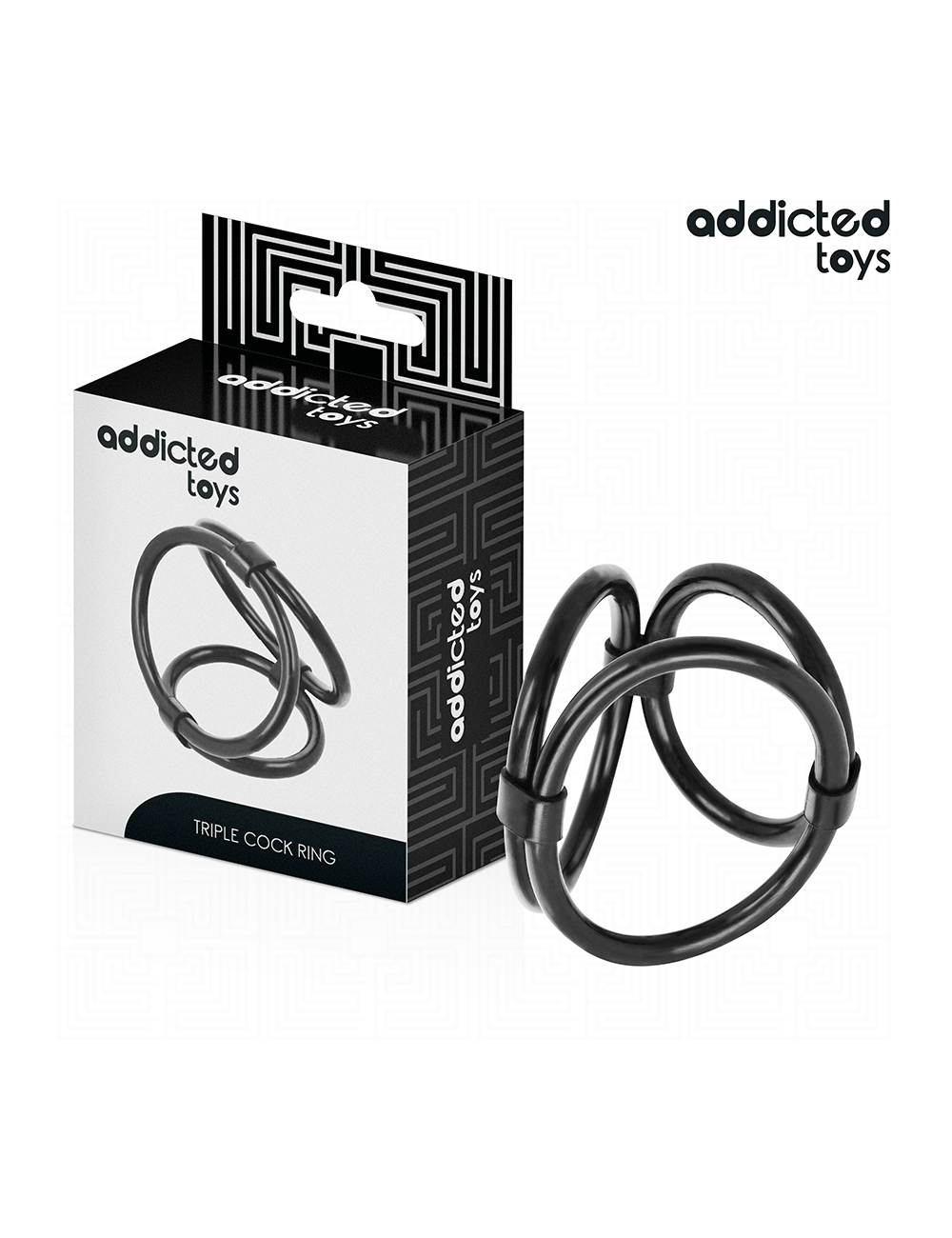 ADDICTED TOYS - ANELLO PER PENE TRIPLO ADDICTED TOYS - ANELLO PER PENE TRIPLO