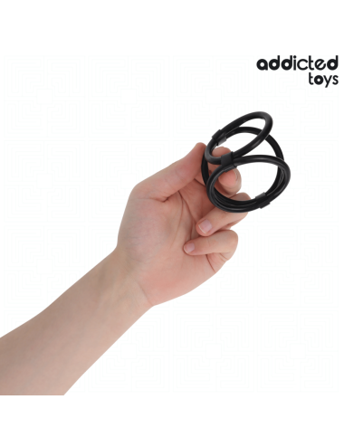 ADDICTED TOYS - ANELLO PER PENE TRIPLO