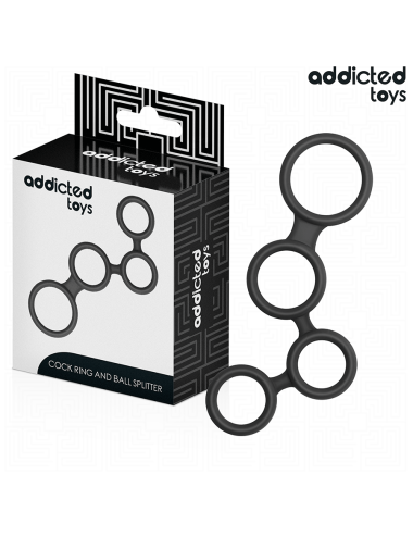 ADDICTED TOYS - ANELLO PER PENE CON DIVISORI PER TESTICOLI