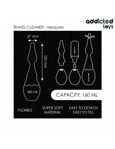 ADDICTED TOYS - DETERGENTE DA VIAGGIO MODELLO 1