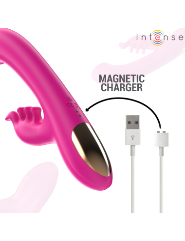 INTENSE - CHRISTINA VIBRATORE MULTIFUNZIONE RABBIT 22,5 CM ROSA