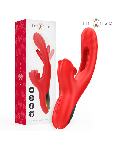 INTENSE - JESSICA VIBRATORE MULTIFUNZIONE STIMOLAZIONE CLITORIDE 24