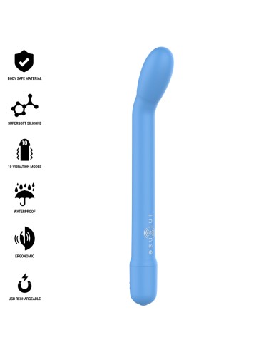 INTENSE - STIMOLATORE PUNTO G BLU