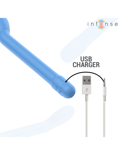 INTENSE - STIMOLATORE PUNTO G BLU