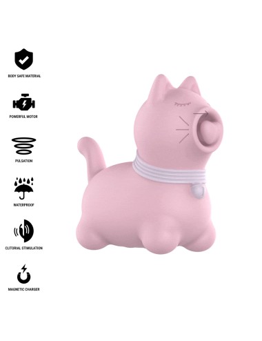 INTENSE - STIMOLATORE CLITORIDEO PER CUCCIOLI ROSA