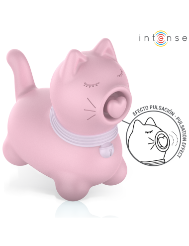 INTENSE - STIMOLATORE CLITORIDEO PER CUCCIOLI ROSA