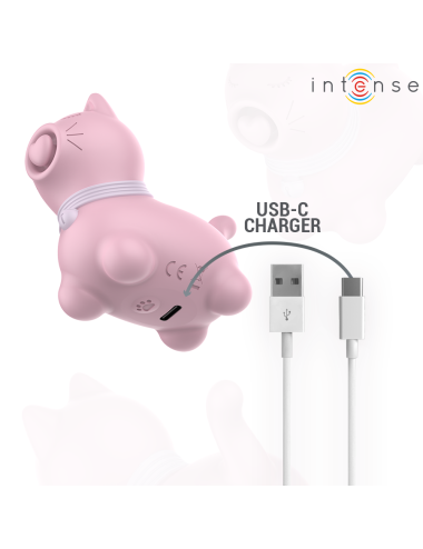 INTENSE - STIMOLATORE CLITORIDEO PER CUCCIOLI ROSA