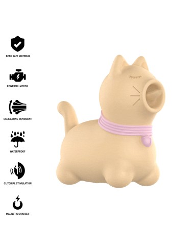 INTENSE - STIMOLATORE CLITORIDEO PER CUCCIOLI GIALLO