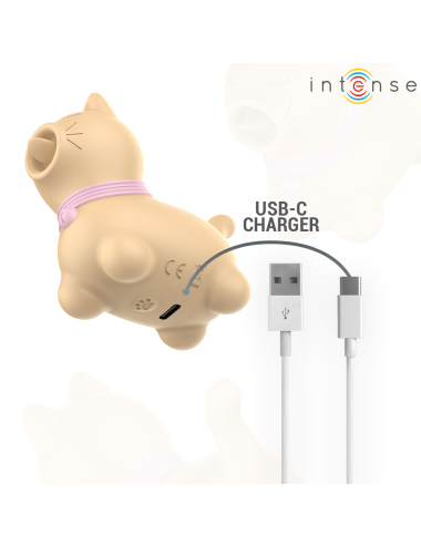 INTENSE - STIMOLATORE CLITORIDEO PER CUCCIOLI GIALLO