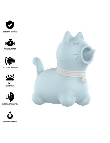 INTENSE - STIMOLATORE CLITORIDEO PER CUCCIOLI BLU