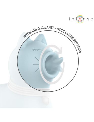 INTENSE - STIMOLATORE CLITORIDEO PER CUCCIOLI BLU