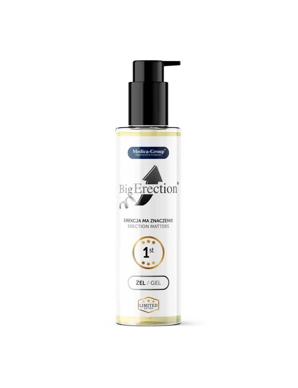MEDICA GROUP - GEL INTIMO PER EREZIONI GRANDI PER UOMINI 150 ML MEDICA GROUP - GEL INTIMO PER EREZIONI GRANDI PER UOMINI 150 ML