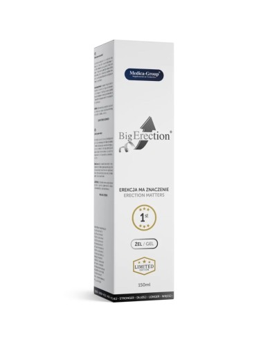MEDICA GROUP - GEL INTIMO PER EREZIONI GRANDI PER UOMINI 150 ML