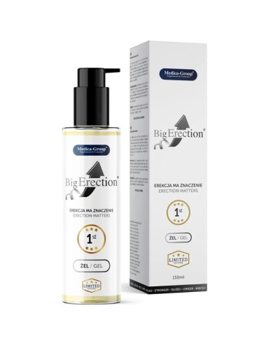 MEDICA GROUP - GEL INTIMO PER EREZIONI GRANDI PER UOMINI 150 ML
