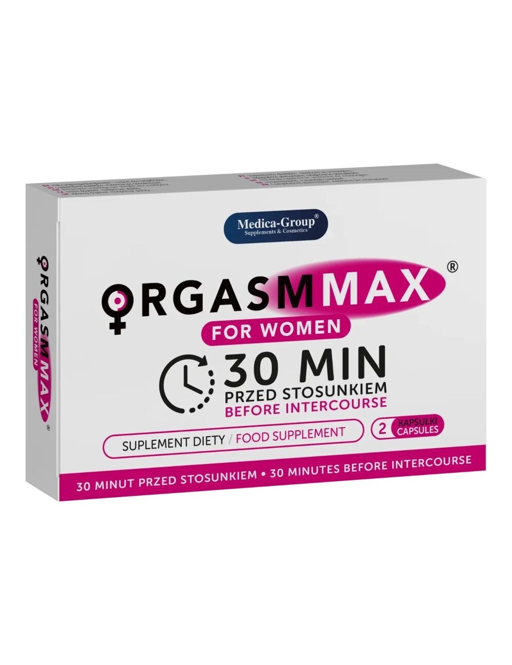 MEDICA GROUP - ORGASM MAX PER DONNA 2 CAPSULE