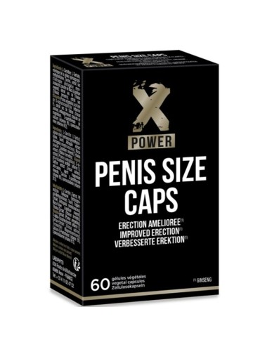 XPOWER - CAPPUCCI DI DIMENSIONI DEL PENE PER EREZIONI MIGLIORATE 60 CAP