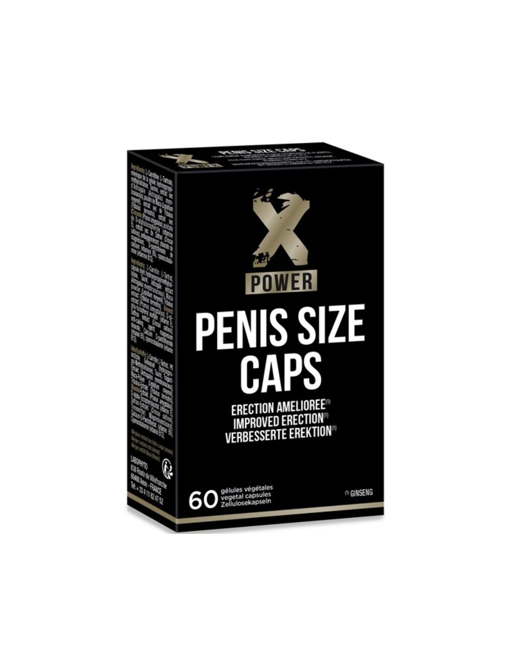 XPOWER - CAPPUCCI DI DIMENSIONI DEL PENE PER EREZIONI MIGLIORATE 60 CAP XPOWER - CAPPUCCI DI DIMENSIONI DEL PENE PER EREZIONI MIGLIORATE 60 CAP