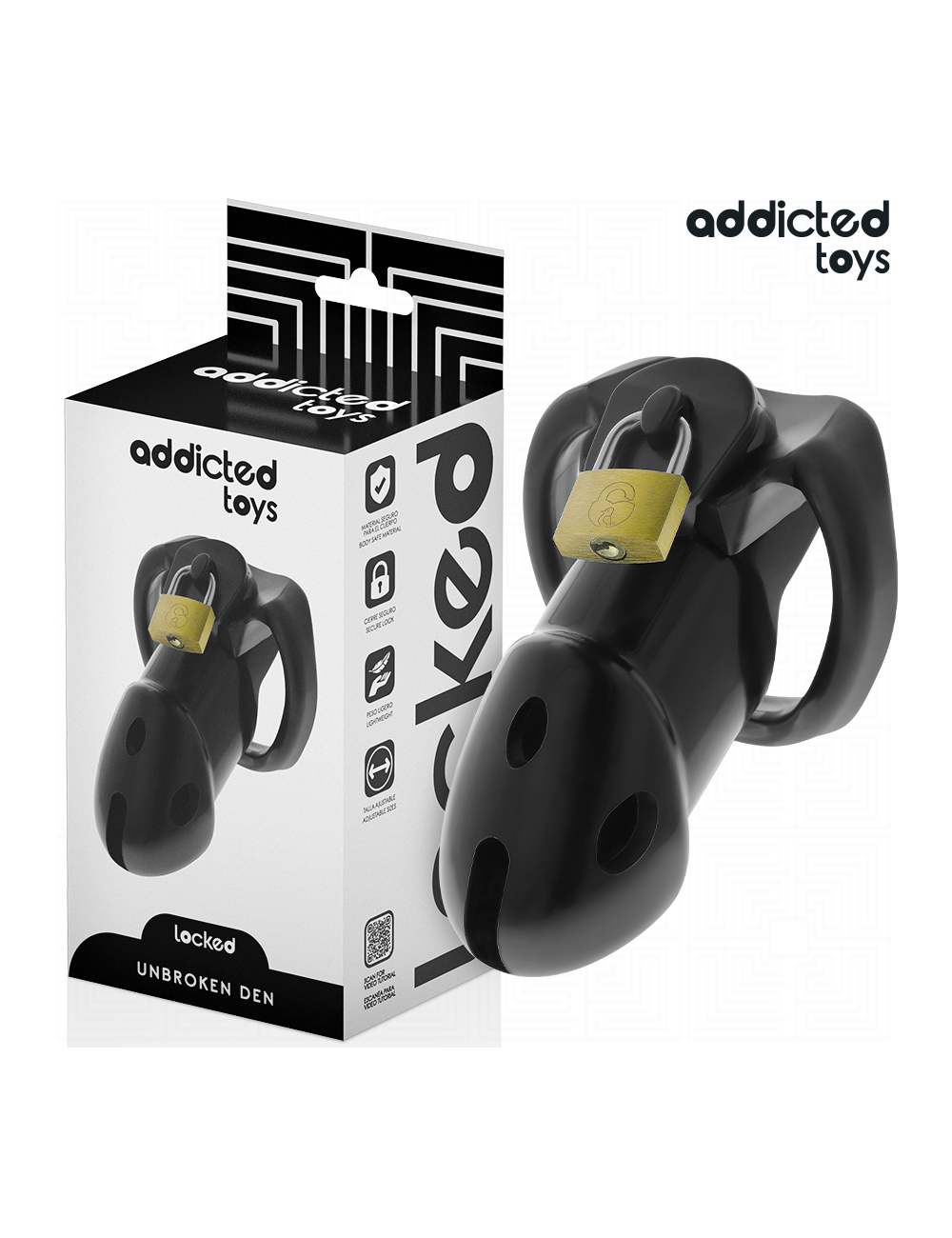 ADDICTED TOYS LOCKED - GABBIA PER PENE DEN NON ROTTURA 9