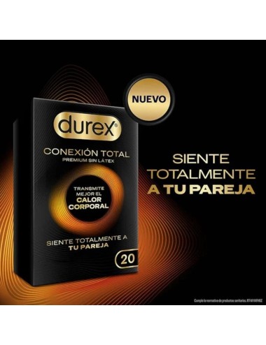 DUREX - TOTAL CONNECTION ULTRA FINE PLUS SENZA LATTICE 20 UNITÀ