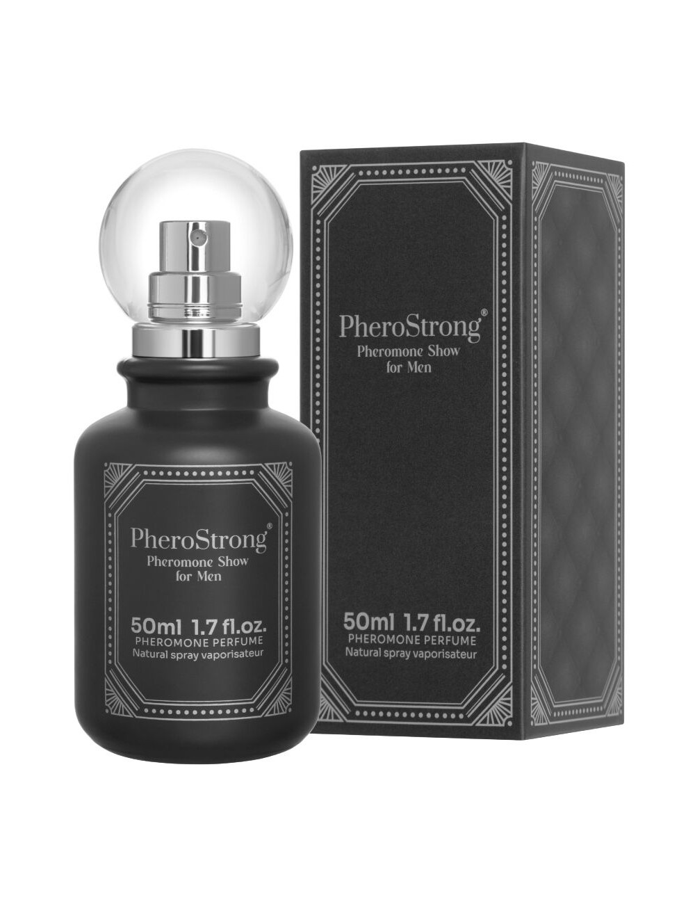PHEROSTRONG - PROFUMO AI FEROMONI SHOW PER UOMO 50 ML PHEROSTRONG - PROFUMO AI FEROMONI SHOW PER UOMO 50 ML