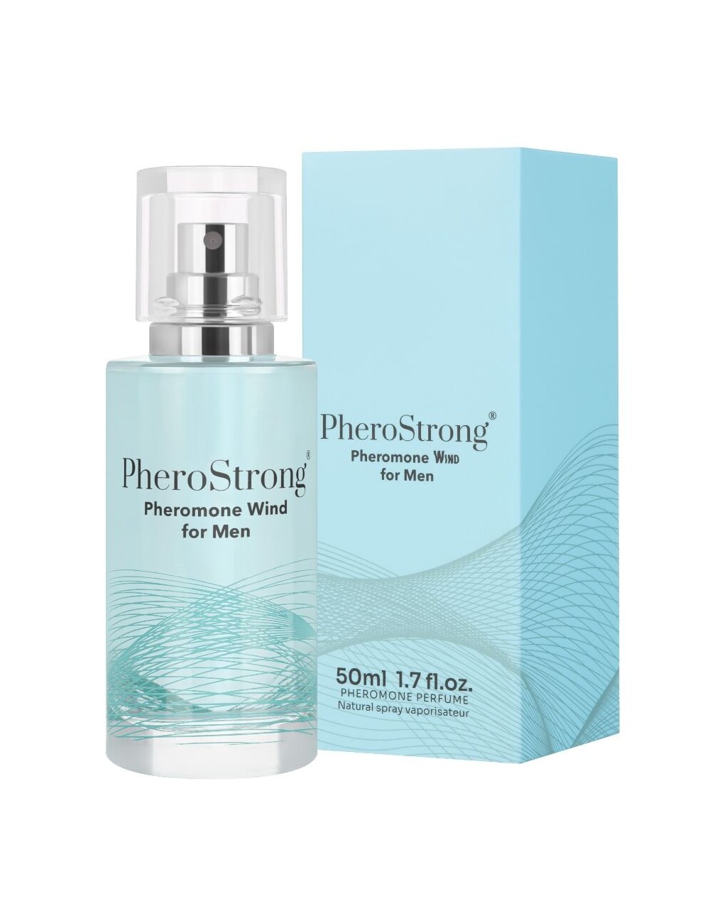 PHEROSTRONG - PROFUMO FEROMONI WIND PER UOMO 50 ML PHEROSTRONG - PROFUMO FEROMONI WIND PER UOMO 50 ML