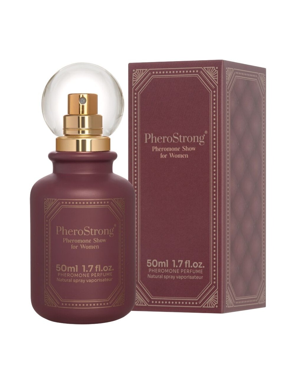 PHEROSTRONG - PROFUMO AI FEROMONI SHOW PER DONNA 50 ML PHEROSTRONG - PROFUMO AI FEROMONI SHOW PER DONNA 50 ML