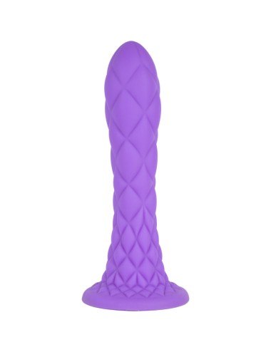 SILEXD - DILDO DA SOGNO FANTASY SILICONE LIQUIDO TERMOREATTIVO VIOLA 18