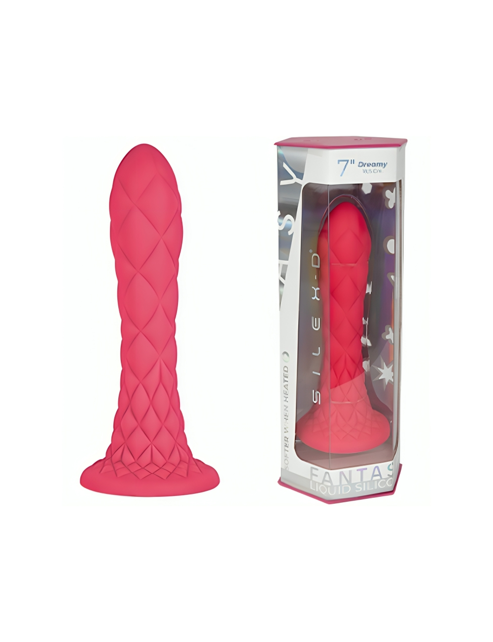 SILEXD - DILDO DA SOGNO FANTASY SILICONE LIQUIDO TERMOREATTIVO FUCSIA 18 SILEXD - DILDO DA SOGNO FANTASY SILICONE LIQUIDO TERMOREATTIVO FUCSIA 18